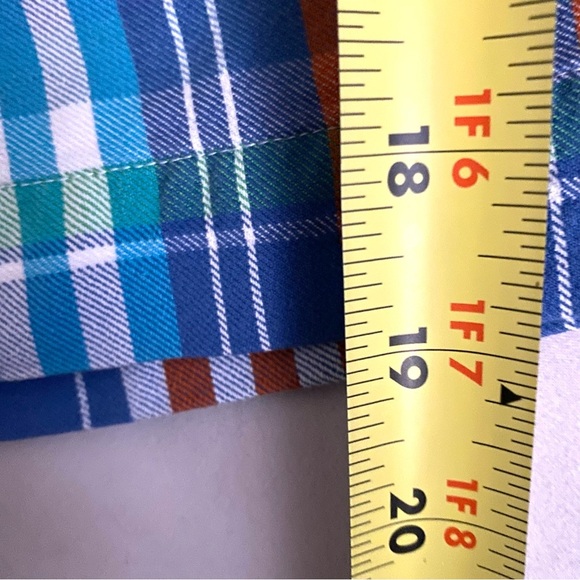 Polo Ralph Lauren Madras Shorts Mens 32 India Madras Cotton Plaid Vintage Preppy - Picture 8 of 9